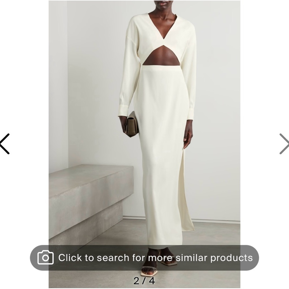 Lapointe Cutcut Maxi Dress “New”